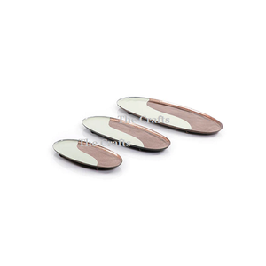 Iron <b>Black</b> Color <b>Serving</b> Snacks Dates <b>Tray</b> Set Of Two Different Sizes Tableware Chocolates <b>Tray</b> For Best Selling - Product Image 5