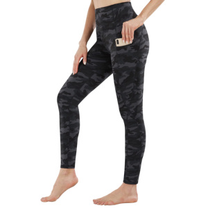 High-Waisted Full Length Women's Yoga Pants Spandex/Polyester Quick-Dry Moisture Wicking <b>Butt</b> <b>Lift</b> Stretchy Sport <b>Leggings</b> - Product Image 3