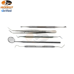Kit d'examen dentaire professionnel, ensemble d'instruments orthodontiques en acier inoxydable, CE, garantie de plus de 5 ans, durable, chirurgie générale - Product Image 6