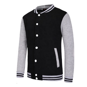 Proveedor de venta al por mayor logotipo bordado personalizado holgado Letterman manga larga Streetwear Chenille parches hombres Vintage Varsity chaqueta - Product Image 6