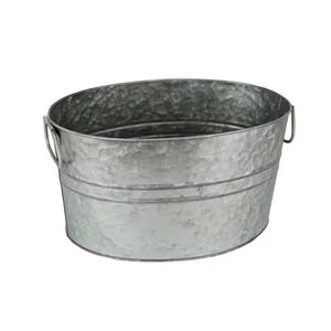 Best Quality Galvanized Ice Bucket for Hotels & Restaurants, Durable Silver <b>Drink</b> Ice Bucket for Events and Wholesale Catering - Product Image 6