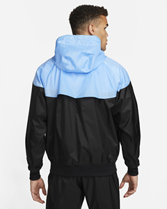 Chaqueta cortavientos con capucha y cremallera para hombre personalizada, abrigo de invierno de talla grande a prueba de viento con tela de piel auténtica de nueva condición - Product Image 2