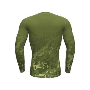 Chemise de Sport attrayant, protection contre les éruptions cutanées, tissu Bjj, sur mesure, MMA Rashguard pour hommes, vente en gros, impression par Sublimation, chemises de protection contre les éruptions cutanées - Product Image 6