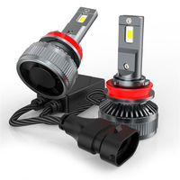 Phares à LED R12 13500LM 12V 120W Ampoules de phares à LED de voiture H1 H4 H7 H11 9005 9006 9007 9012 Auto Luces LED Lights 6000k