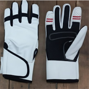 Comfortable Soft Leather Baseball <b>Batting</b> Gloves Custom Size Professional Use Durable Breathable 100% Premium Quality <b>Fabric</b> - Product Image 4
