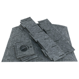 Petit jouet intelligent interactif pour animaux de compagnie pour Rat souris souris feutre Hamster labyrinthe jouet feutre Rat <span class=keywords><strong>maison</strong></span> - Product Image 6