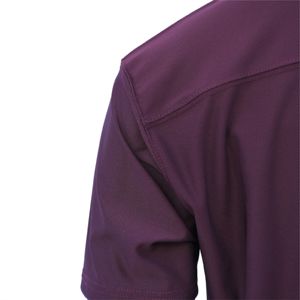 Camiseta de entrenamiento de gran tamaño Maroon Camiseta de gimnasio de rendimiento Boxy Fit, camiseta de entrenamiento y fitness duradera que absorbe el sudor y antimicrobiana - Product Image 3