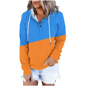 Sudaderas con Capucha Extra Grandes para Mujer, Estilo Informal, con Cordón, Ligeras y Cómodas - Product Image 2