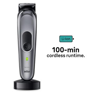 Afeitadora Eléctrica de Doble Cuchilla, Impermeable IPX7, para Rostro y Cuerpo, con Láminas de Repuesto Lavables, para Eliminar el Vello Facial - Product Image 4