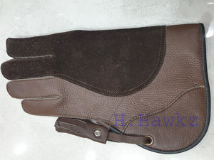 Gant Hawking de fauconnerie double couche en cuir souple double couche en cuir de qualité supérieure personnalisé - Product Image 3