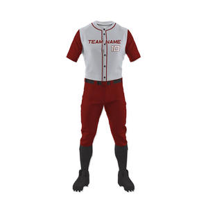 2025 qualité prix usine professionnel fabrique un uniforme de baseball conception de sublimation gratuite à vendre - Product Image 3