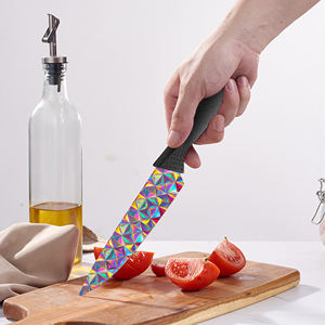 Couteau à viande en céramique de qualité supérieure avec manche en plastique, couteau de chef ambidextre durable pour les sports de plein air - Livraison rapide gratuite - Product Image 4