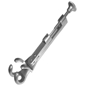 เอสอาร์ # เครื่องมือผ่าตัดกระดูกสัตว์แบบสามง่าม ทำจากเหล็กกล้าไร้สนิม ได้รับการรับรองมาตรฐาน CE 15343 และ ISO13485 โดย SurgiRight - Product Image 1