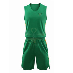 Uniforme de basket-ball respirant unisexe fabriqué au Pakistan, couleurs et logos personnalisables, 100% polyester, prix - Product Image 1