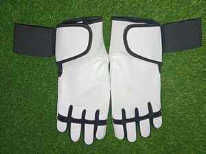 2025 gants de frappeur en cuir véritable personnalisés conception de manchette longue pour homme enfants jeunesse avec le Logo du fabricant pour le baseball et le softball - Product Image 2