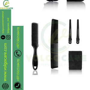 Kit de ciseaux de coupe de cheveux de barbier professionnel Ciseaux de coupe et d'amincissement en acier inoxydable avec poignée confortable - Product Image 5