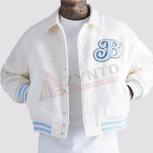 แจ็คเก็ตเลตเตอร์แมนรุ่นใหม่ ราคาขายส่ง แจ็คเก็ตเลตเตอร์แมนระบายอากาศได้ดี แจ็คเก็ตเลตเตอร์แมนคุณภาพดีที่สุด แจ็คเก็ตเลตเตอร์แมนสำหรับฤดูหนาว - Product Image 2