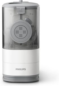 Máquina para Hacer Pasta Compacta Viva HR2370/05, Máquina Automática para Hacer Fideos, 3 Discos, Blanca - Product Image 3