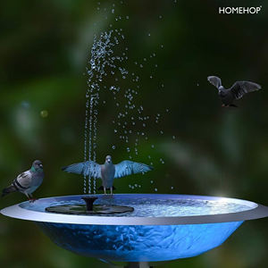 Pompe à eau flottante solaire HOMEHOP avec 8 buses pour jardin extérieur, piscine, étang et fontaine décorative - Product Image 4