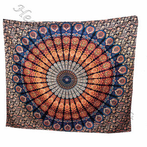 Tapis Mandala pour décoration de la maison, jet de plage, tapisserie, imprimé personnalisé, bohème, grande tapisserie - Product Image 4