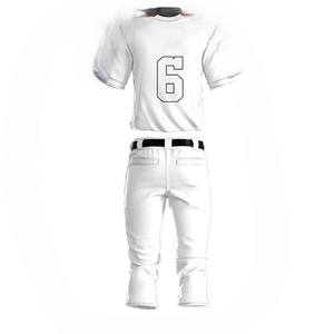 ชุดเบสบอลระบายอากาศได้ดีชุดเบสบอลน้ำหนักเบาชุดเบสบอลออกแบบได้ตามต้องการ - Product Image 6