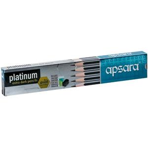 Lápices de Platino Apsara: Lápices Extra Oscuros: 172 mm Cada Uno: Lápices - Product Image 1