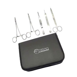 Conjuntos quirúrgicos de alta calidad, estuche de kit de disección de instrumentos quirúrgicos para profesionales médicos veterinarios, herramientas de instrumentos - Product Image 4
