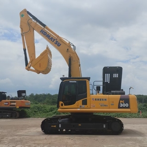 Excavadora de Orugas Usada <span class=keywords><strong>Komatsu</strong></span> PC300 de 30 Toneladas, Retroexcavadora Hidráulica, PC350 360 400 450, Máquina Pesada de Bajas Emisiones en Venta - Product Image 1