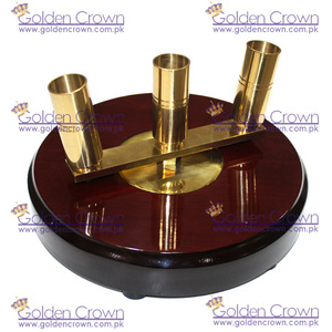 Base de asta de bandera ceremonial de palisandro de alta calidad de tres postes | Proveedor de base de asta de bandera ceremonial - Product Image 6