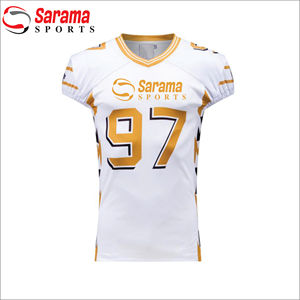 Concevez votre propre maillot de rugby personnalisé uniforme de football américain fabriqué au Pakistan avec logo personnalisé, - Product Image 2