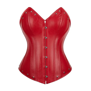 Custom Wholesale <b>Women's</b> Leather <b>Corset</b> New Design Latest Adults Waist Slim <b>Corsets</b> Club Style Plus Size Thin Thickness Jersey - Product Image 1