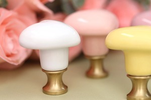 Heart Shape Knob for Cabinets Drawers and Doors Cute Decorative Handle for Home Decor <b>Kids</b> Room Furniture and Interior Styling - Product Image 2