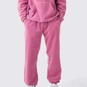 Conjunto de Sudadera con Capucha y Pantalones Deportivos de Invierno para Hombre, Estilo Urbano Personalizado, Corte Regular, Estampado, Spandex/Poliéster, Grueso - Product Image 5