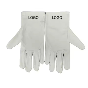 Gants en microfibre pour l'affichage de bijoux et de montres de luxe, gants de sport complets de fabrication noire de longueur opéra pour un usage quotidien - Product Image 5