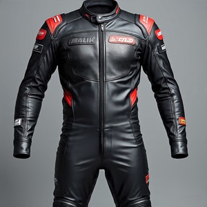Combinaison de moto en cuir à protection complète étanche et personnalisée pour hommes et femmes - Product Image 6