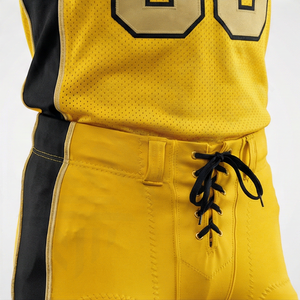 Uniforme de football américain sur mesure, grande taille, haute qualité, 100% polyester, tenue d'équipe professionnelle - Product Image 5