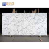 Fournisseur de pierre de quartz, quartz veiné gris ressemblant à du marbre, pierre synthétique pour comptoirs de cuisine