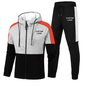 Chándal deportivo de diseño personalizado de alta calidad, transpirable, OEM, forro polar a la moda, cremallera completa, oferta de invierno, precio, opciones de talla grande - Product Image 5