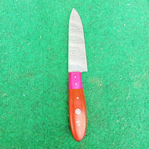 Juego de Cuchillos de Cocina de Acero de Damasco Ecológicos al por Mayor con Mango de Madera para Uso Diario en la Cocina, Precios Bajos - Product Image 5