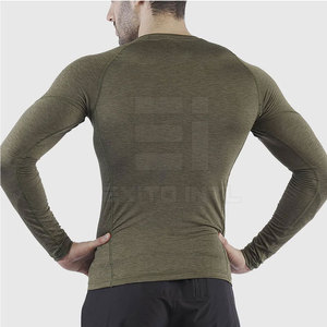 Support Running Gym Training Top High Performance <b>Men</b> <b>Compression</b> <b>Shirt</b> <b>Men</b> Athletic <b>Compression</b> <b>Shirt</b> Long Sleeve Muscle - Product Image 4