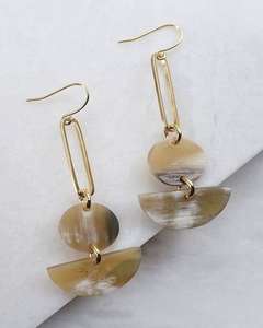 Corne de buffle avec perle en forme de goutte et diamant, accessoires de maison de haute qualité très demandés pour les fêtes, artisanat naturel - Product Image 2