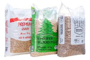 Granulés de bois de pin et de chêne, combustible biomasse, certifié A1, 25/50 kg, prix à la tonne au Royaume-Uni, vente en gros - Product Image 6