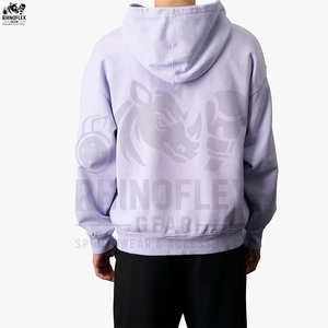 เสื้อมีฮู้ดโอเวอร์ไซส์ผ้าคอตตอนผสมไซส์ใหญ่พิเศษสไตล์ใหม่ - Product Image 4