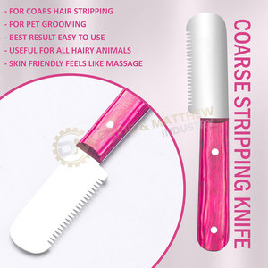 Meilleurs outils de toilettage personnalisés en acier inoxydable pour animaux de compagnie couteaux à bois à bas prix - Product Image 5