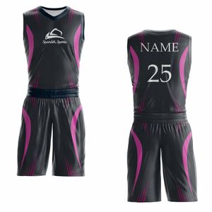 Conjunto de uniformes de baloncesto personalizados de MOQ bajo, ropa deportiva, uniforme de baloncesto, uniforme de baloncesto transpirable - Product Image 3