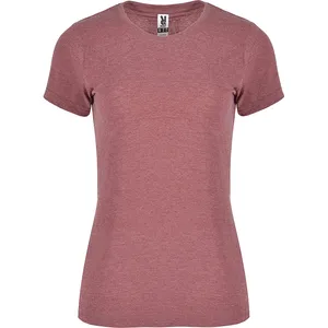 T-shirt personnalisable en mélange de tissus avec motif femme renard pour merchandising promotionnel - Product Image 4