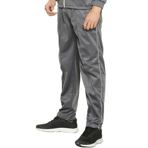 Survêtement d'entraînement pour hommes, impression personnalisée, survêtement à fermeture éclair en polyester de couleur unie - Product Image 4