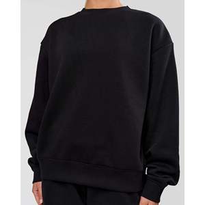 Go-To Oversized Women's Sweater-Black - Product Image 5