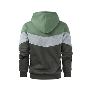 เสื้อฮู้ดไหล่ตกแบบสั่งตัดของผู้ชายเสื้อ500GSM แบบหนาผ้าฝ้าย100% หนาผ้าฟลีซปักโลโก้ฤดูหนาวซิปกันหดขนาด XS 6XL โลโก้ออกแบบได้ตามต้องการ - Product Image 4