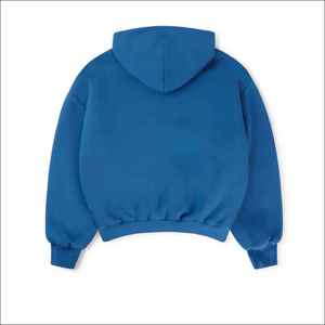 Sudaderas con Capucha de Felpa Gris Jaspeada de la Mejor Calidad, 100% Algodón, 600GSM, Gruesas, Antiencogimiento, Transpirables, con Hombros Caídos - Product Image 6